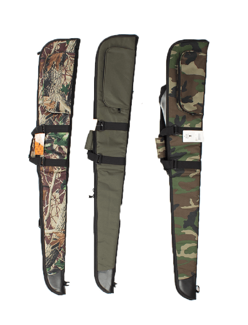 Fodero fucile imbottito mimetico bosco verde caccia sport Bosco